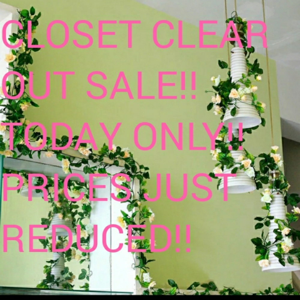 CLOSET CLEAR OUT SALE!!
